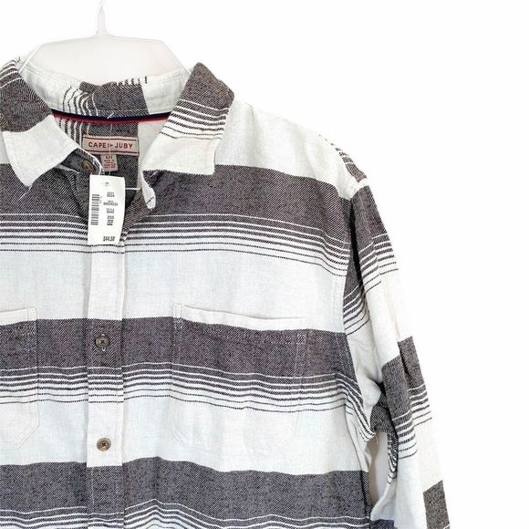 CAPE JUBY BUTTON UP LONG SLEEVE MENS LARGE - Picture 1 of 4